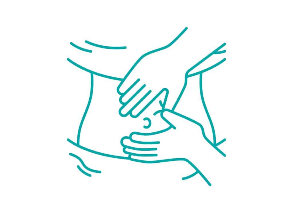 Ikona zabiegu fizjoterapii uroginekologicznej